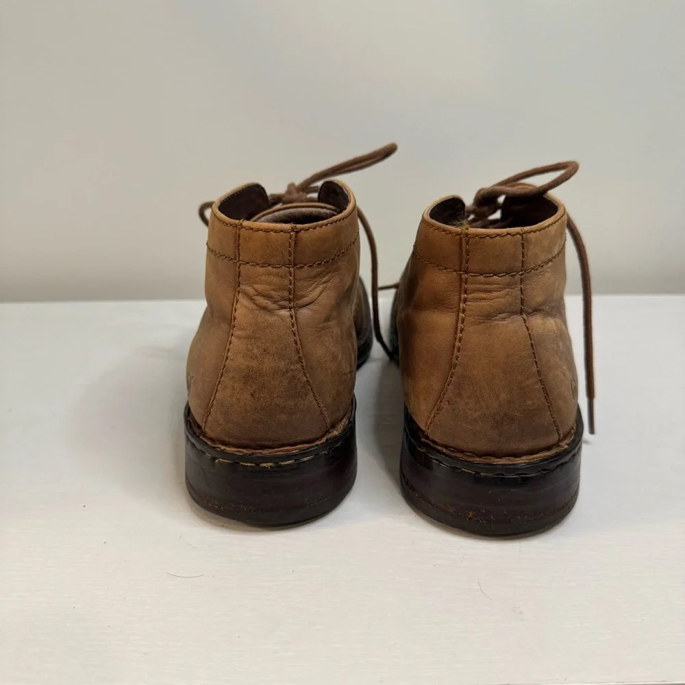 Born Harrison Brown Leather Chukka Boots Lace Up Men’s 8.5 M‎